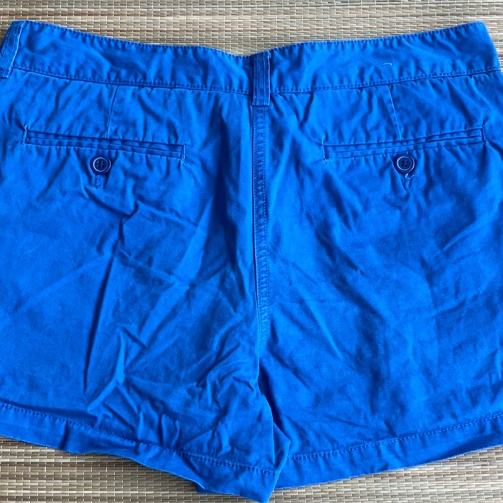 Joe Fresh Blue Women's Shorts 100% Cotton Size 6 - Picture 11 of 11